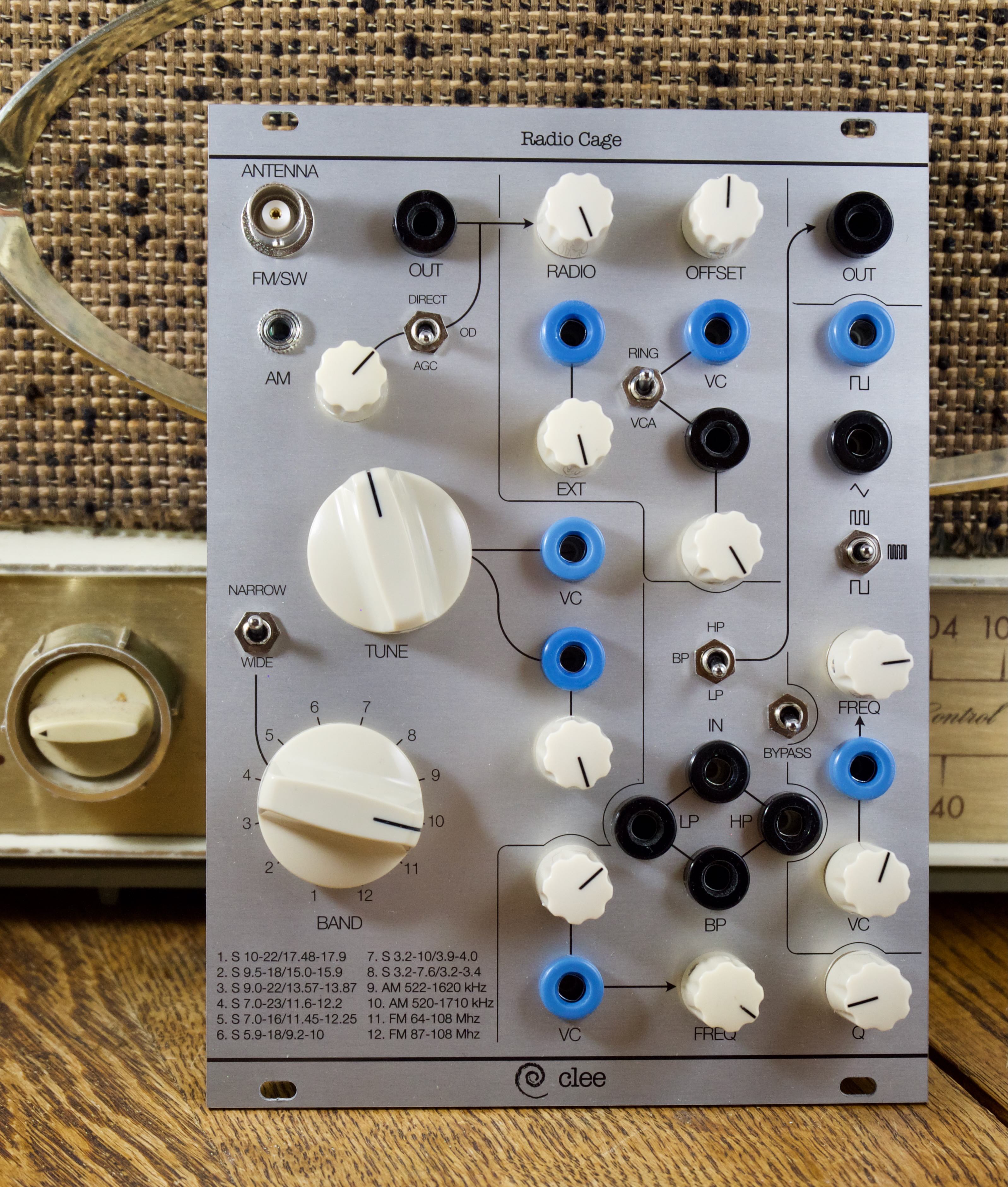 clee 4U synth DIY Yusynth transistor ladder filter